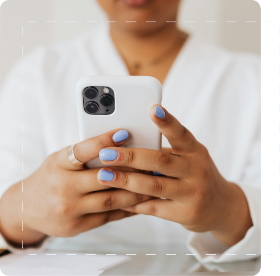 lady on the phone